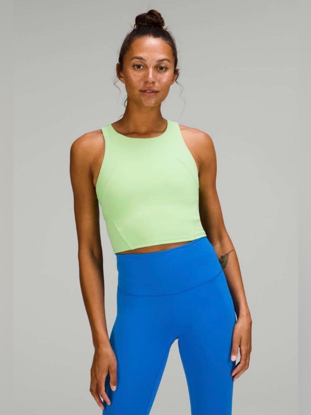 Lululemon Invigorate Training Tank Top
Scream Green Light, Size 2 Lime Neon Bra